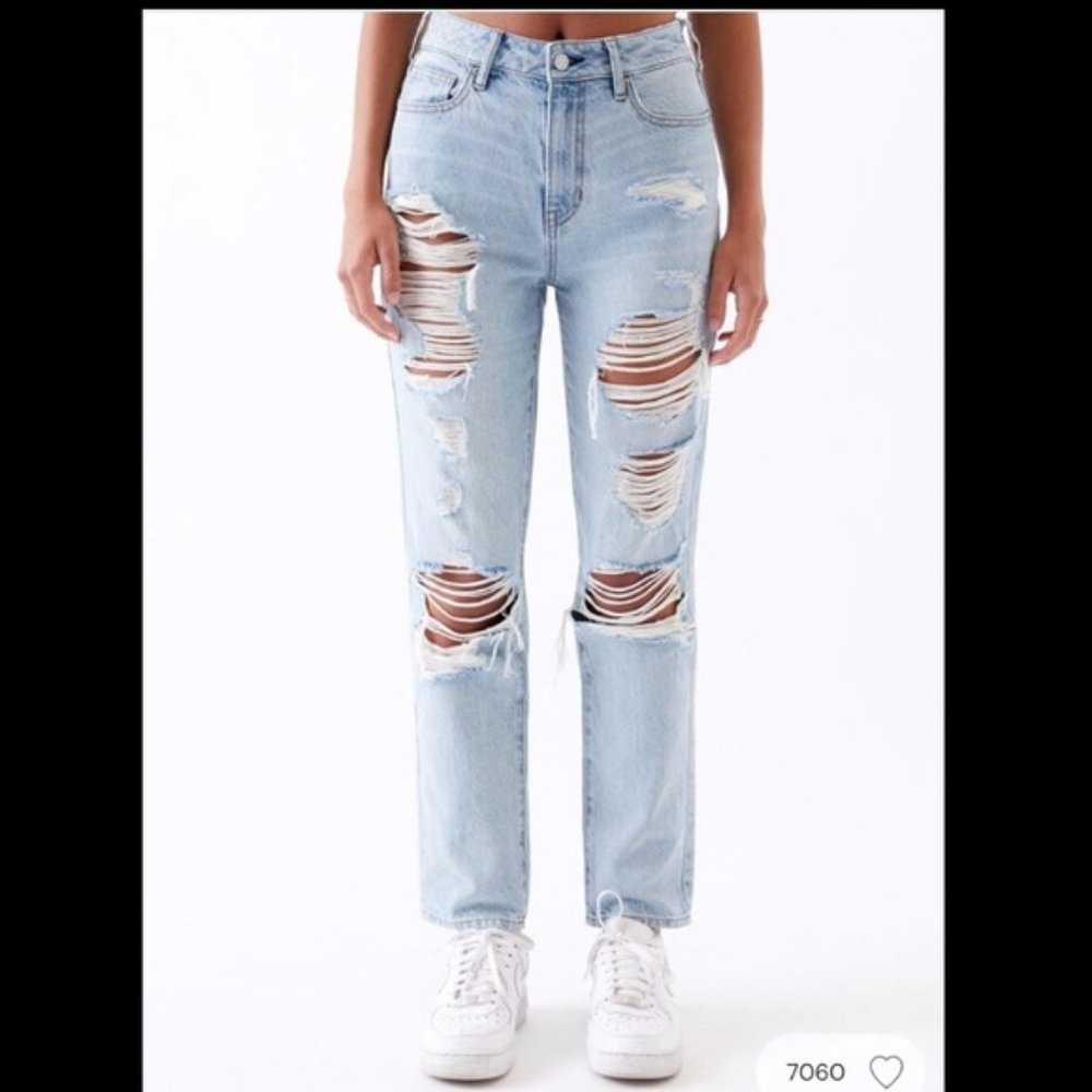 PacSun Light Mom Jeans